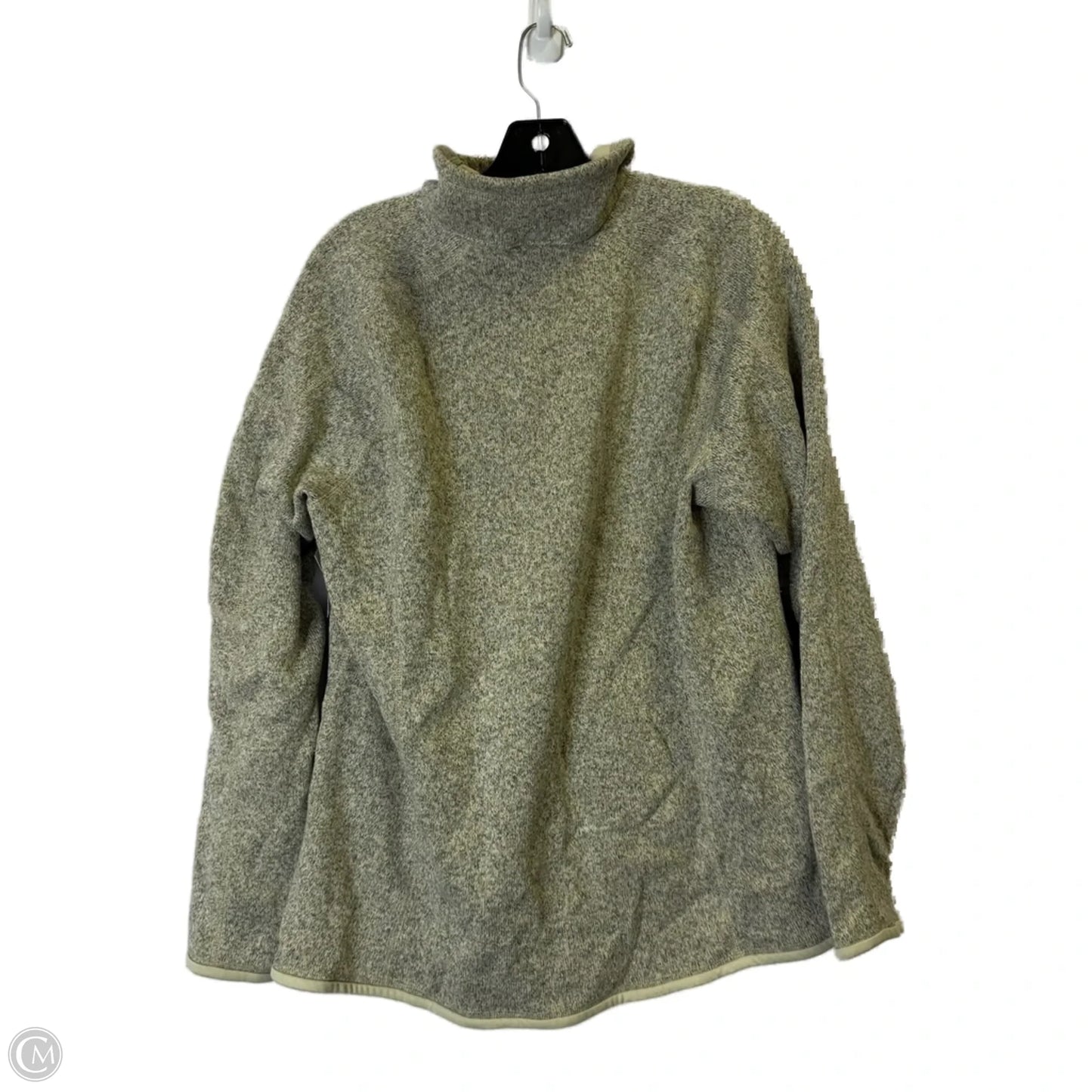 Jacket Fleece By Patagonia In Tan, Size: Xxl