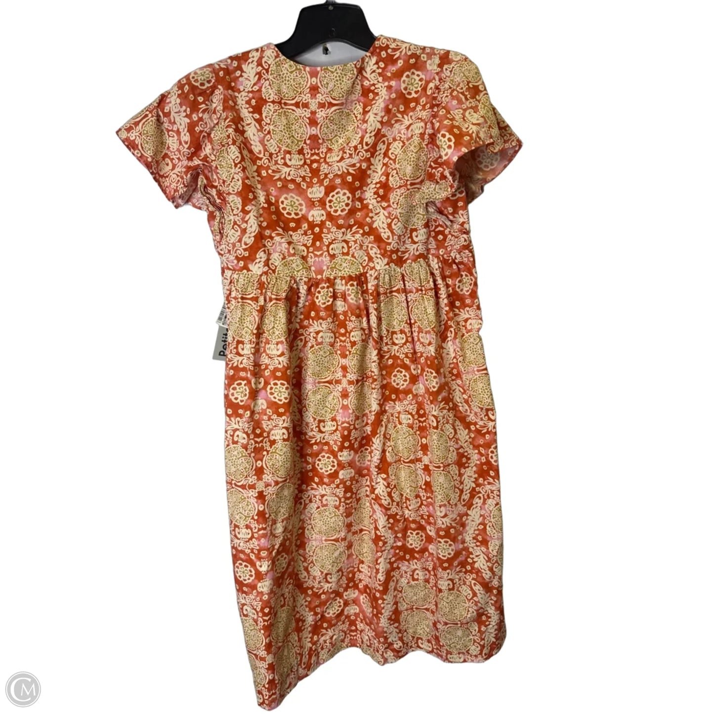 Dress Casual Short By Maeve In Orange, Size: Sp