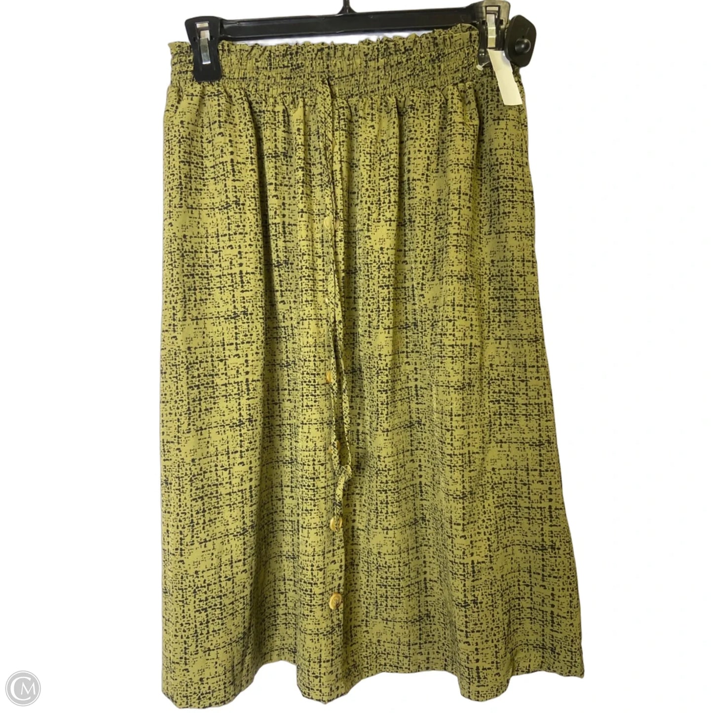 Skirt Midi By Shein In Green, Size: Xl