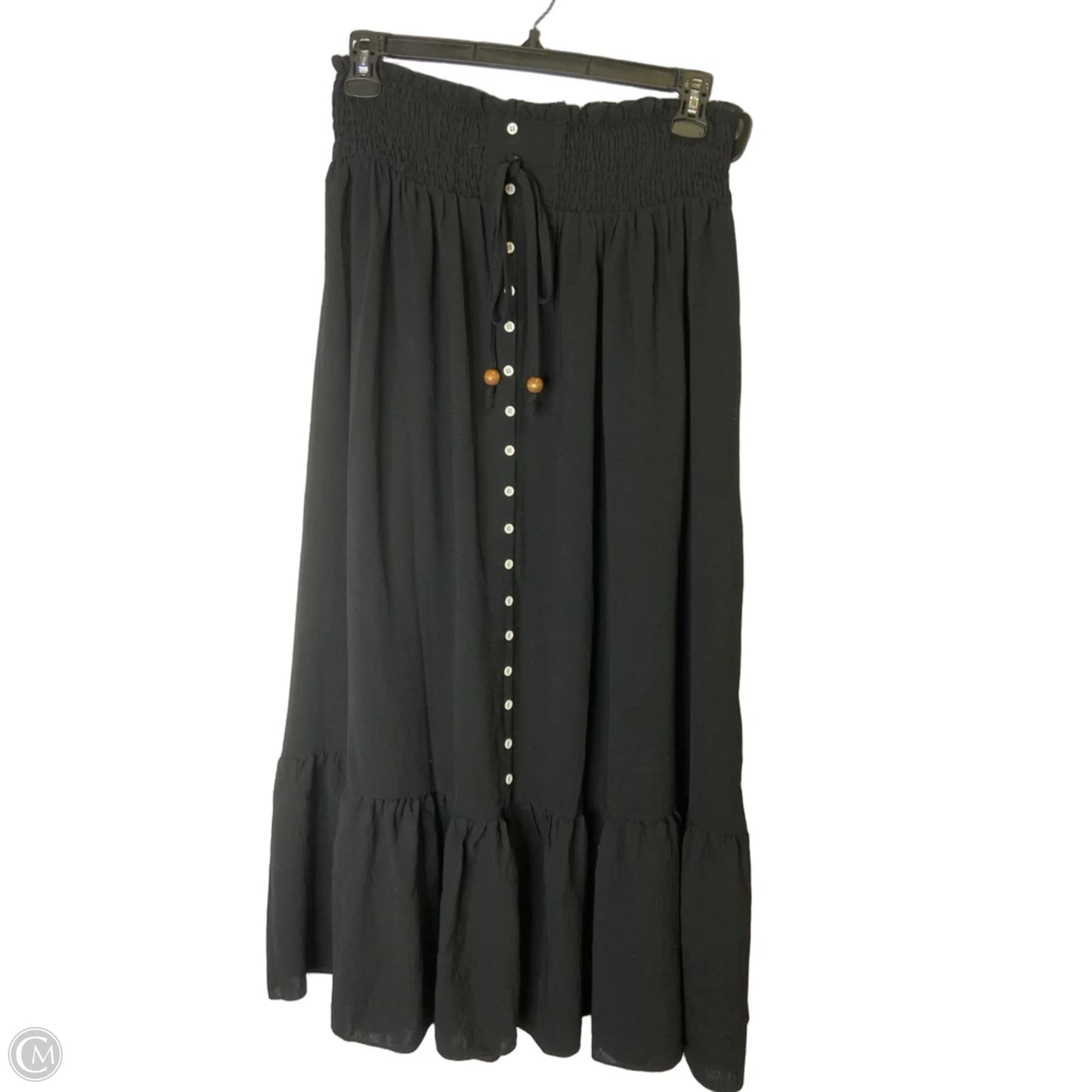 Skirt Maxi By Shein In Black, Size: Xl