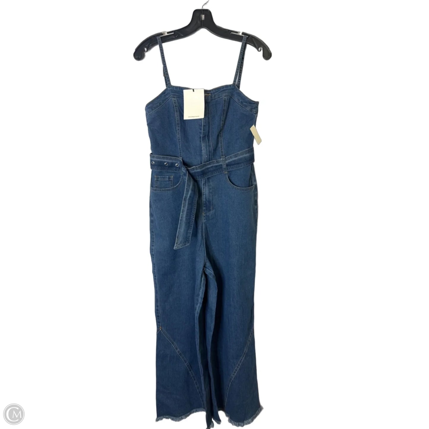 Overalls By Clothes Mentor In Blue Denim, Size: S