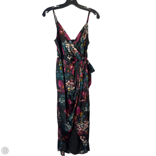Dress Party Long By Express In Black, Size: Xs
