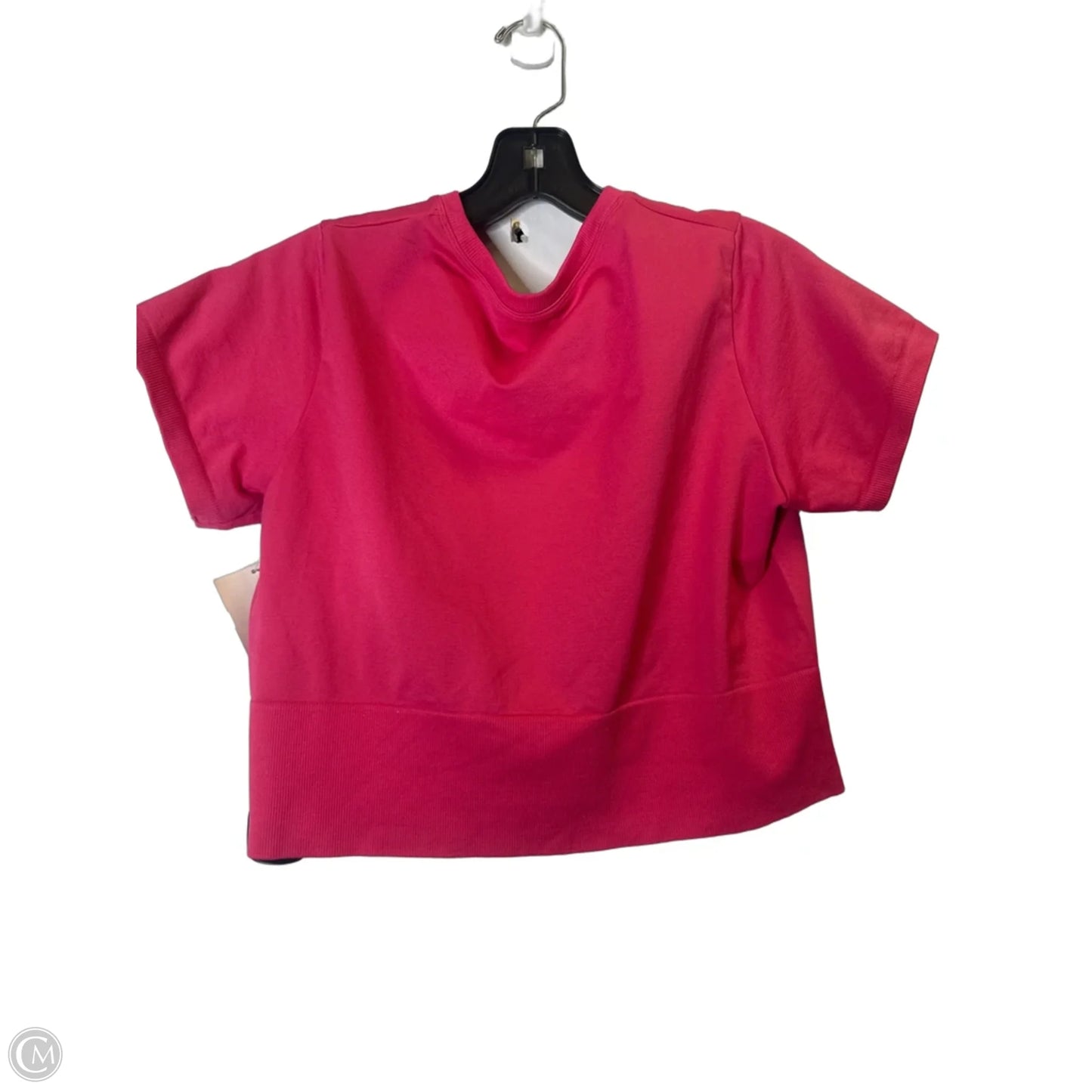 Athletic Top Short Sleeve By Offline In Pink, Size: Xl