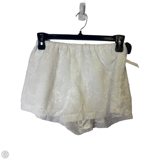 Shorts By Shein In White, Size: M