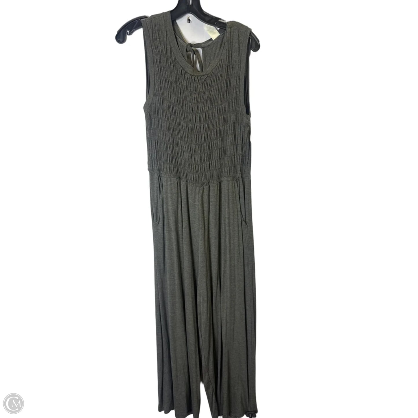 Jumpsuit By Clothes Mentor In Grey, Size: L