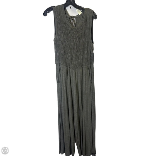 Jumpsuit By Clothes Mentor In Grey, Size: L
