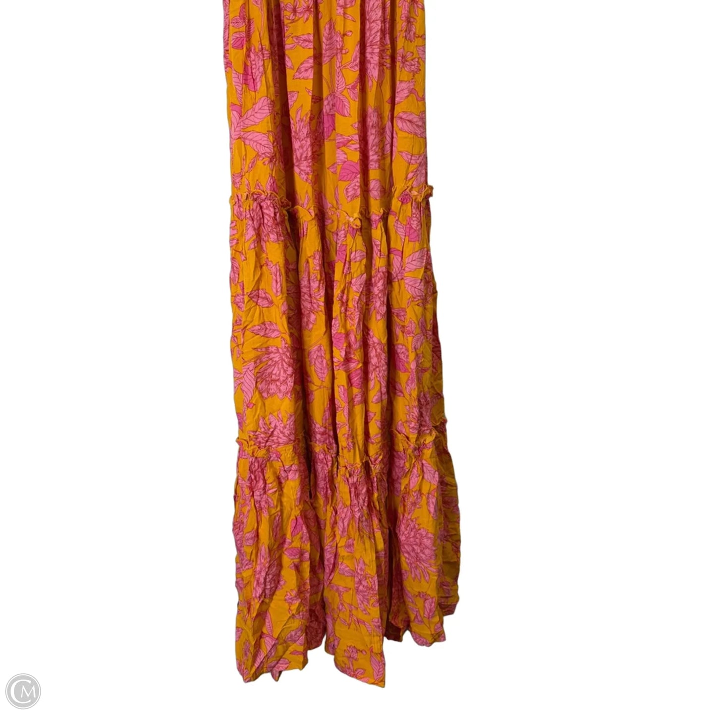 Dress Casual Maxi By Abel The Label In Orange & Pink, Size: Xs