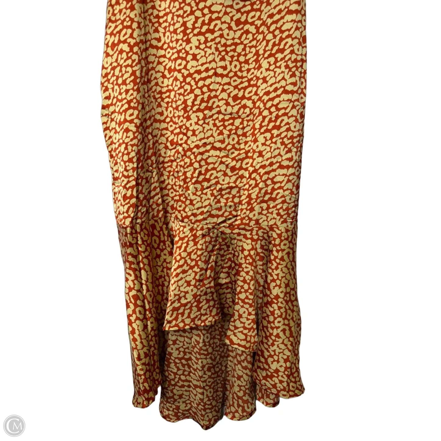 Dress Party Midi By Pretty Little Thing In Orange, Size: 12