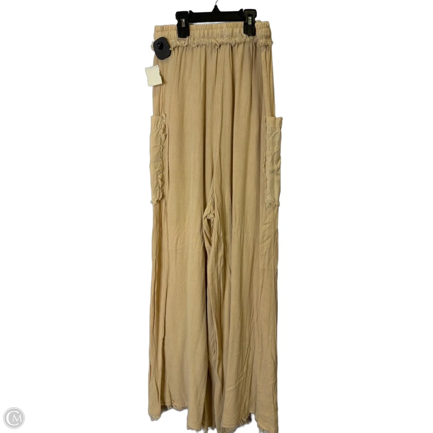 Pants Wide Leg By Free People In Tan, Size: M