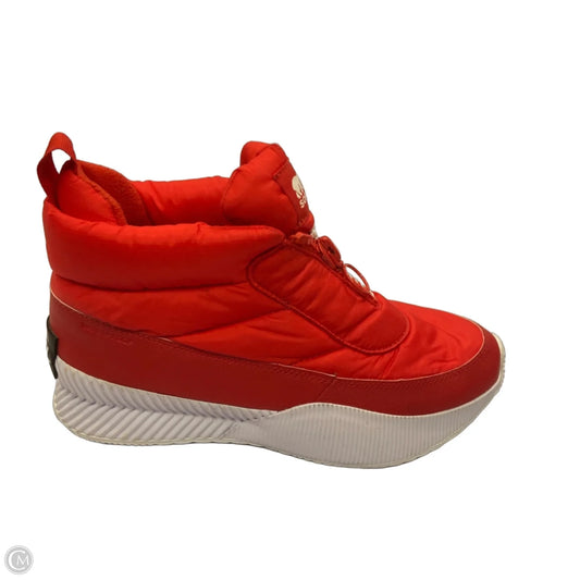 Boots Snow By Sorel In Red, Size: 10