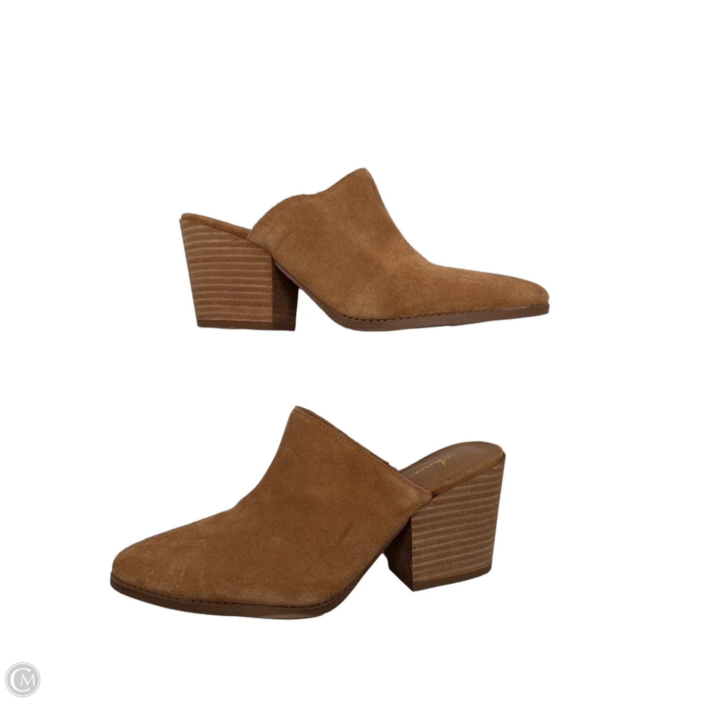 Shoes Heels Block By America Rag In Brown, Size: 7