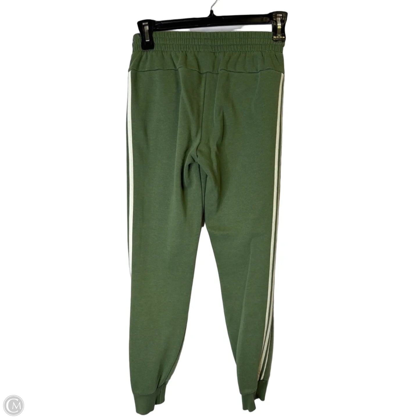 Athletic Pants By Adidas In Green, Size: S