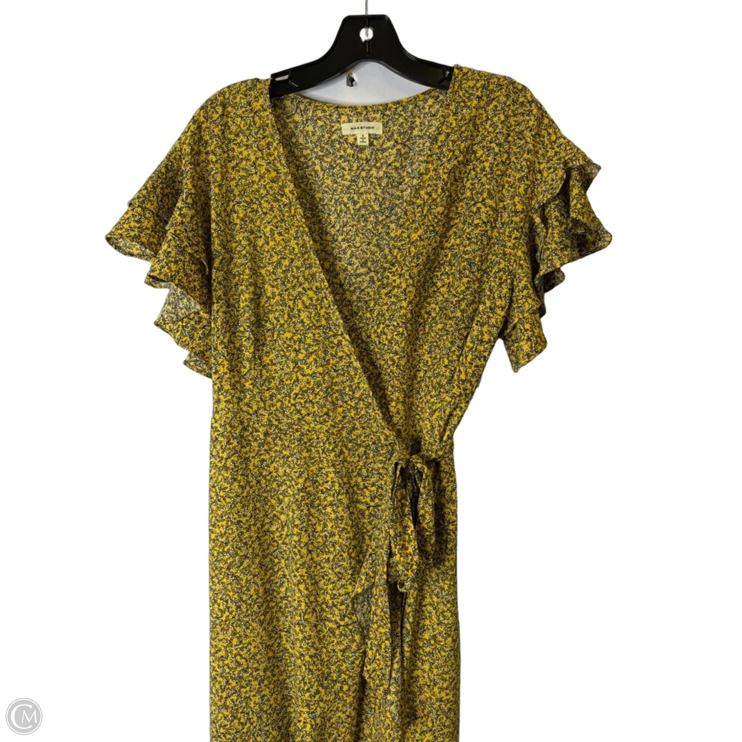 Dress Casual Maxi By Max Studio In Yellow, Size: S