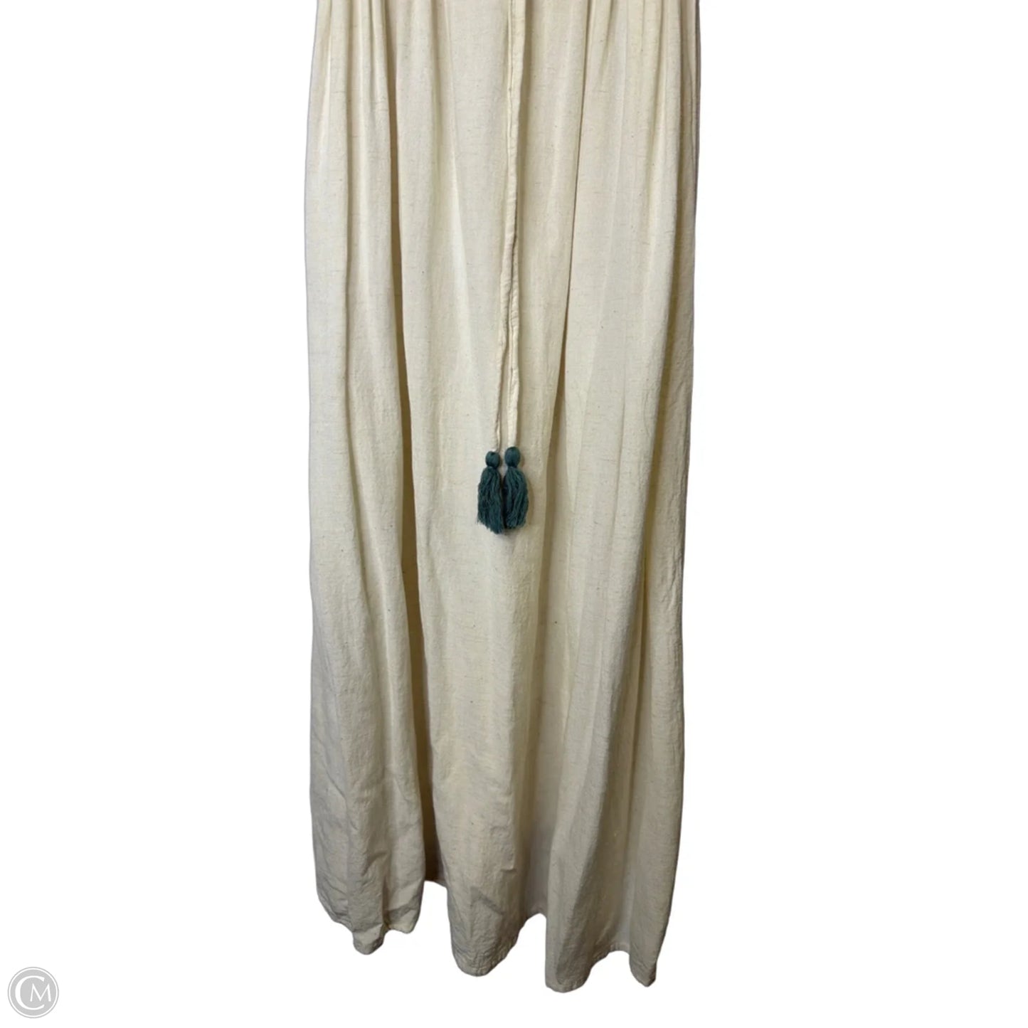 Dress Casual Maxi By World Market In Cream, Size: S