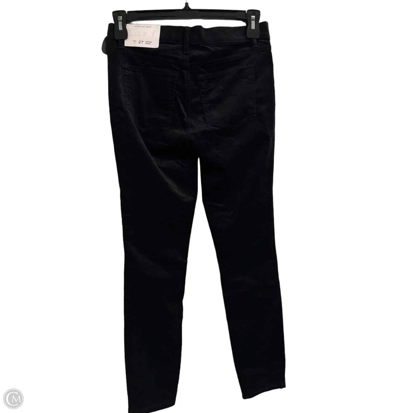 Pants Corduroy By Loft In Black, Size: 4