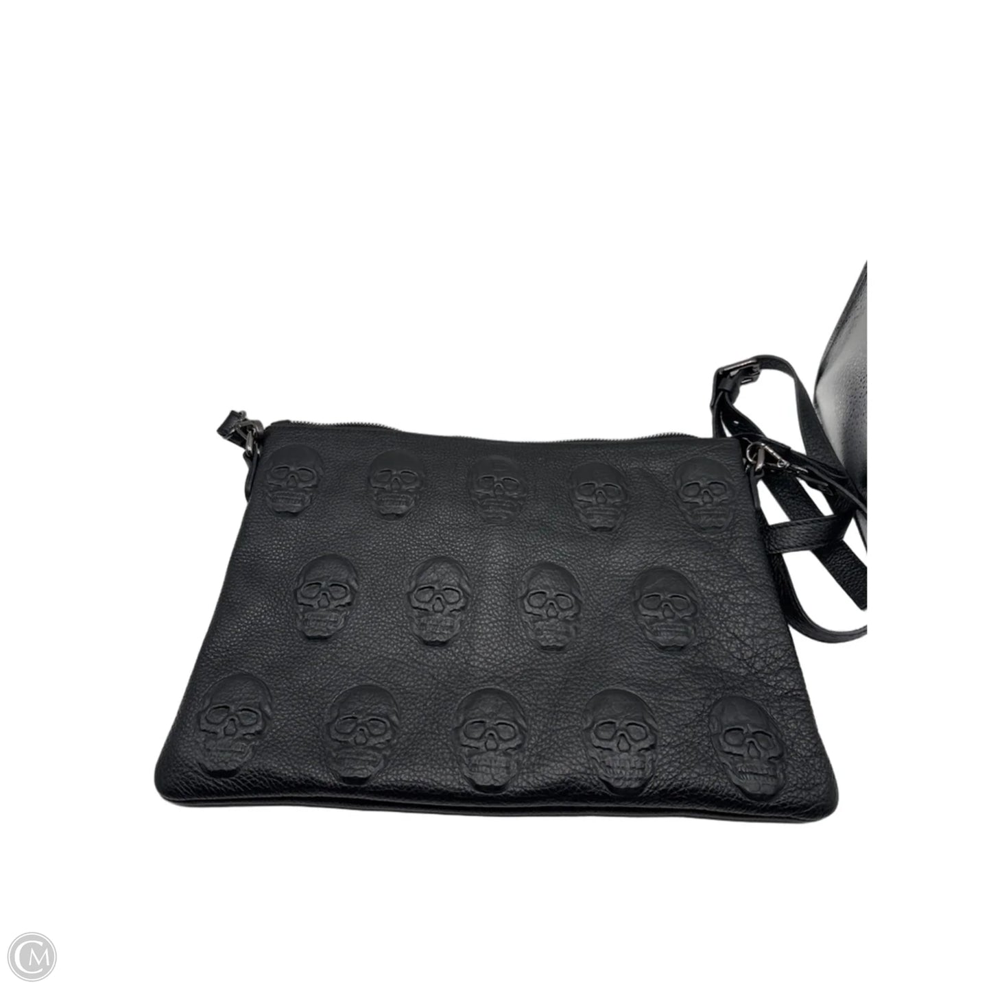 Crossbody Leather By Clothes Mentor, Size: Large