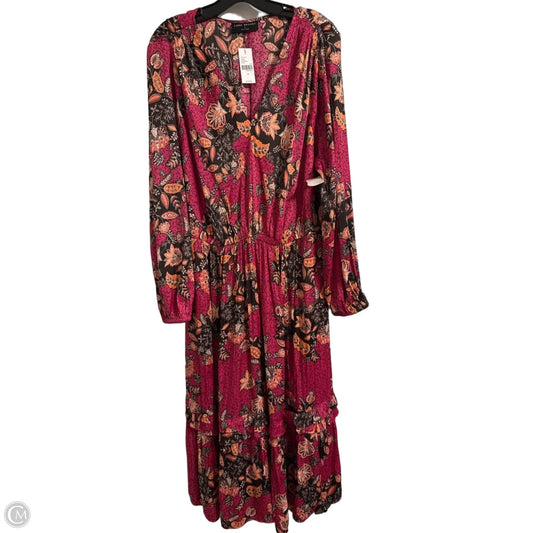 Dress Casual Maxi By Lane Bryant In Pink, Size: 16