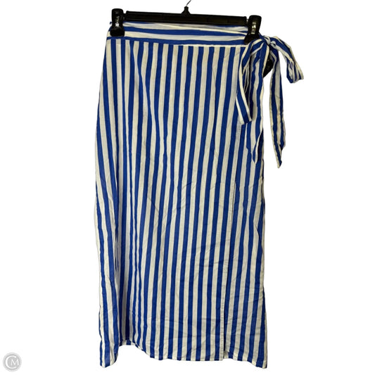 Skirt Maxi By J. Crew In Blue, Size: Xl