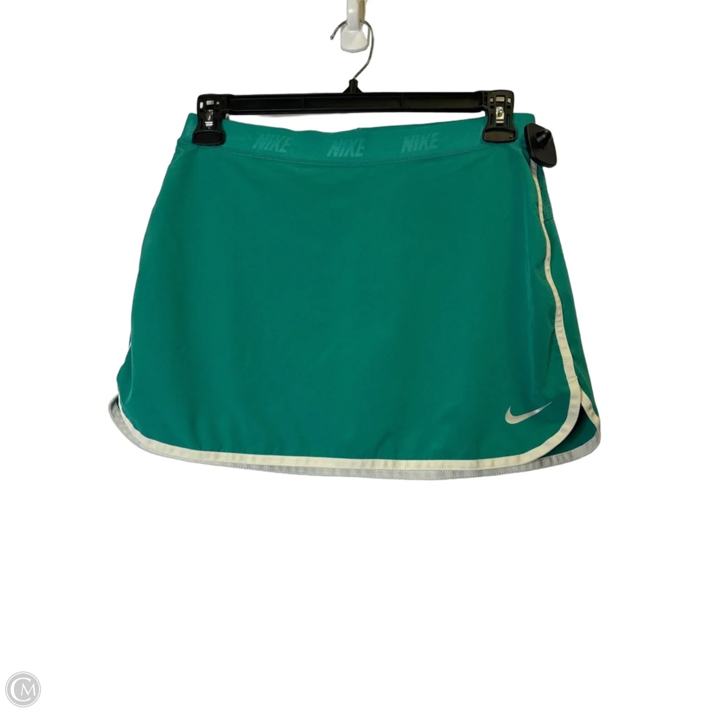 Athletic Skort By Nike Apparel In Teal, Size: M
