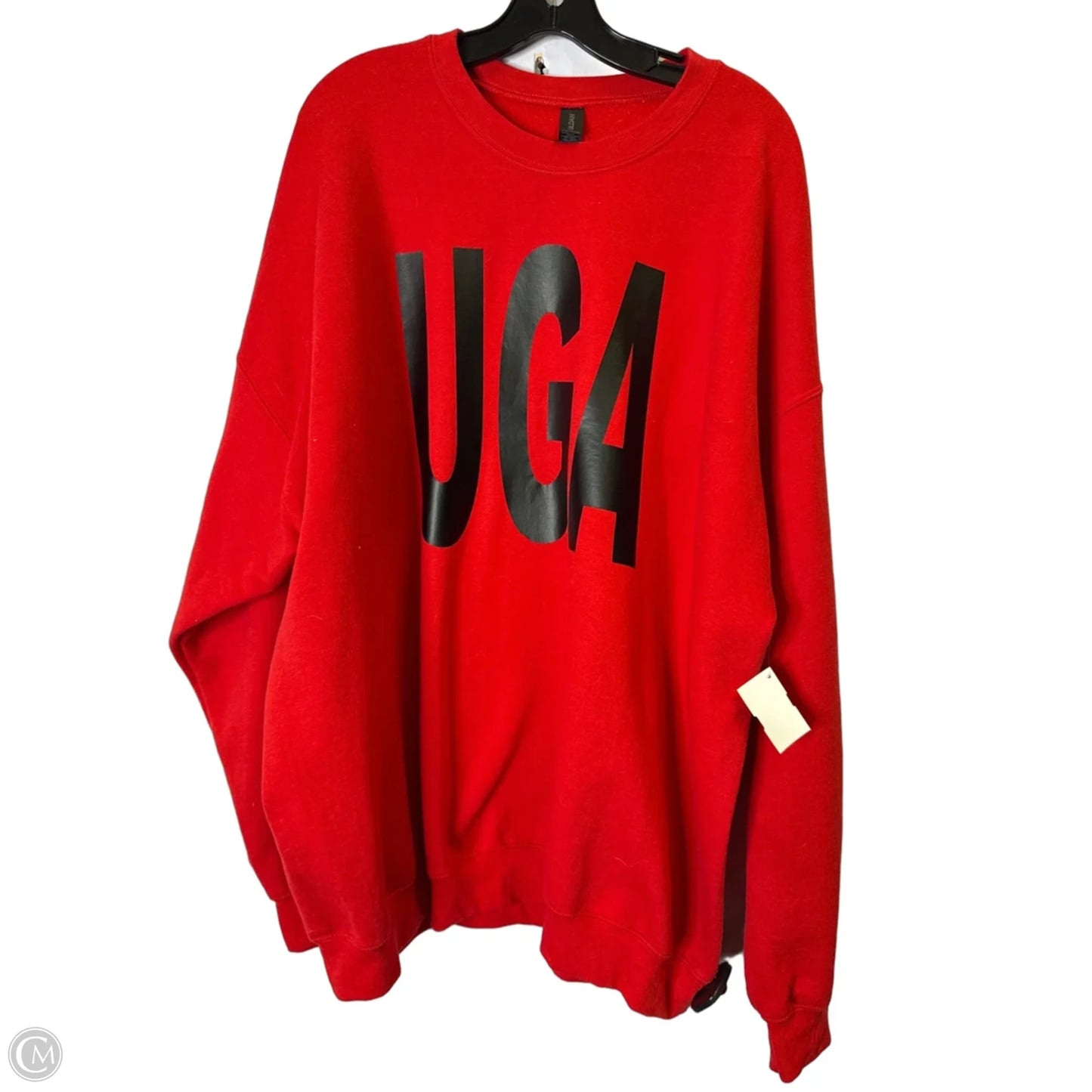 Sweatshirt Crewneck By Gildan In Red, Size: 3x