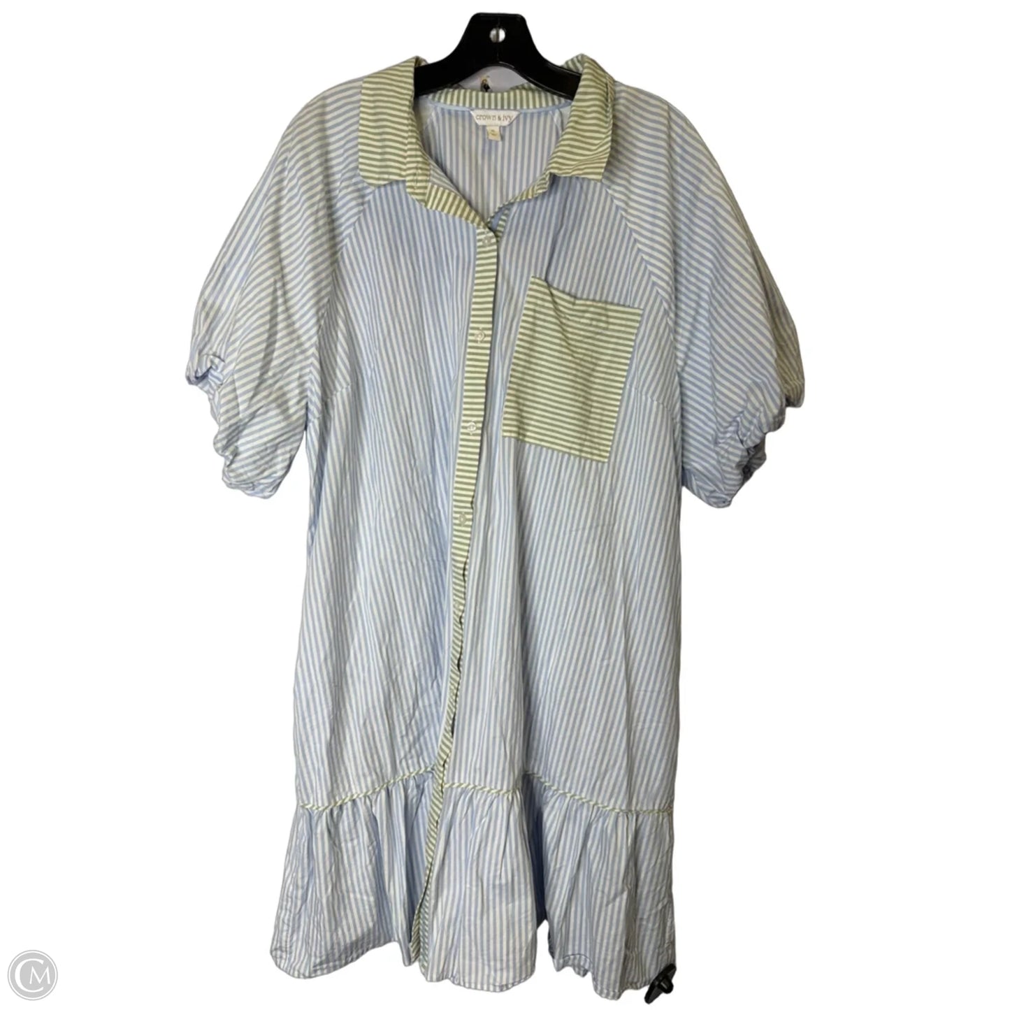 Dress Casual Short By Crown And Ivy In Blue, Size: Xl