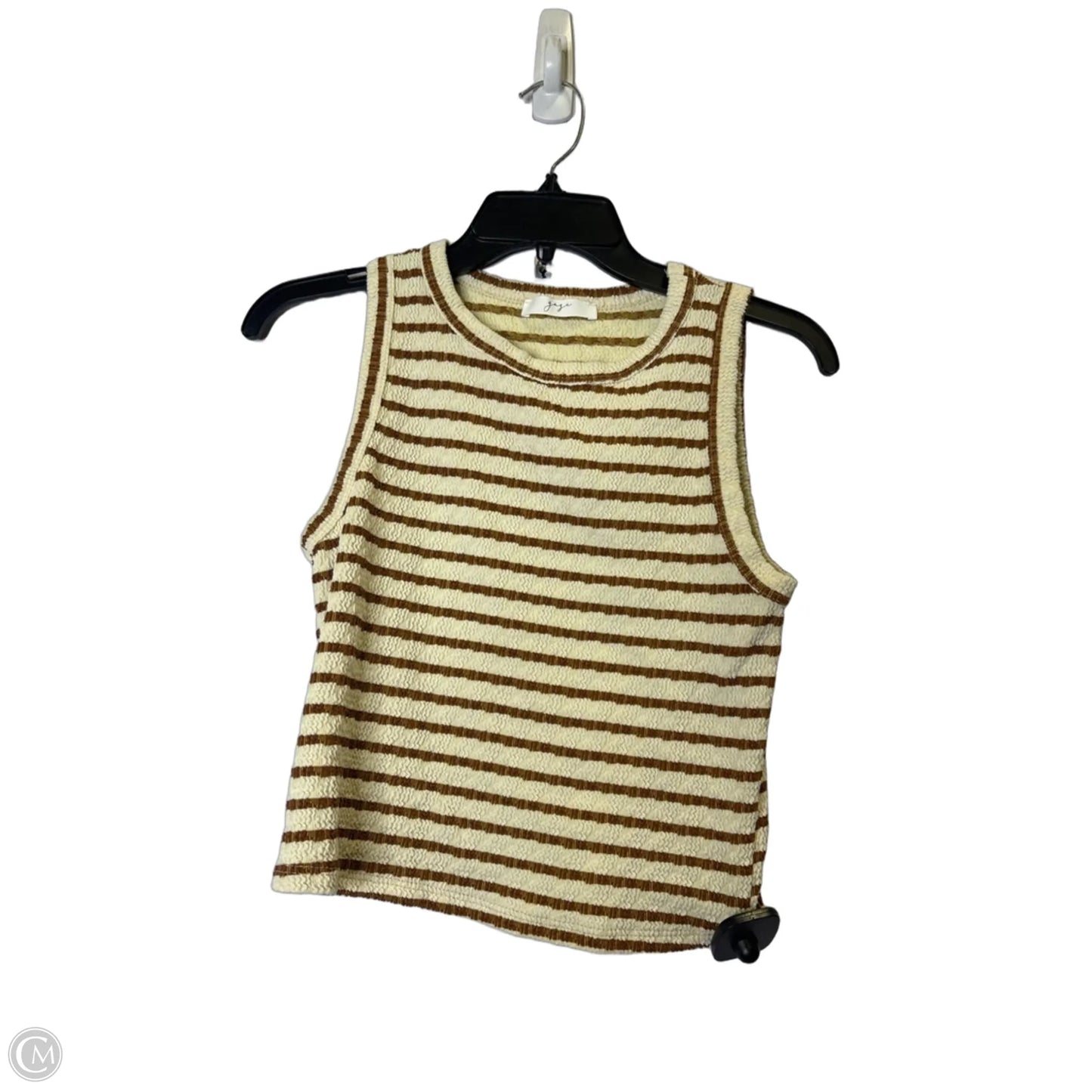 Top Sleeveless Basic By Gaze In Striped Pattern, Size: S