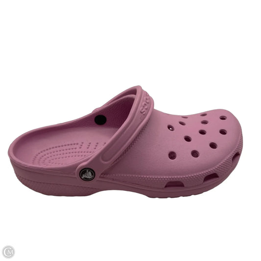 Sandals Sport By Crocs In Pink, Size: 11