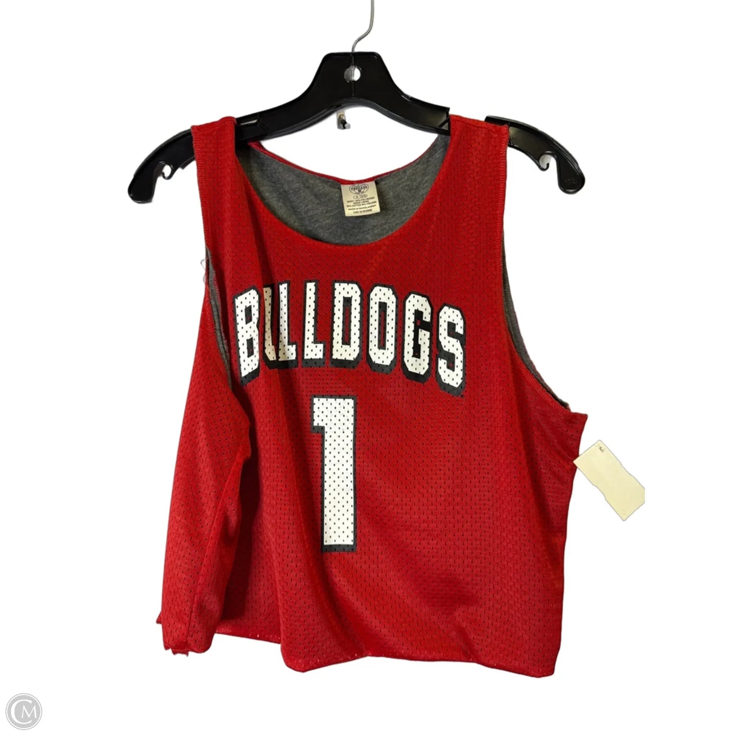 Top Sleeveless By Clothes Mentor In Red, Size: M