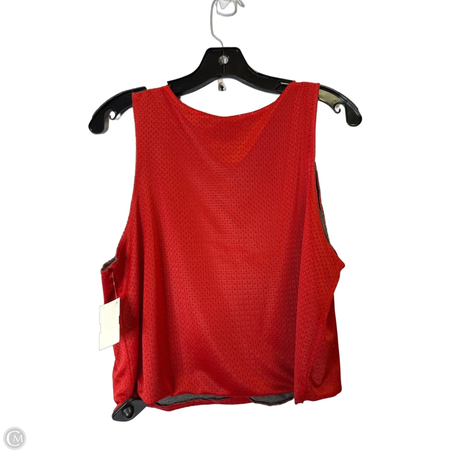 Top Sleeveless By Clothes Mentor In Red, Size: M