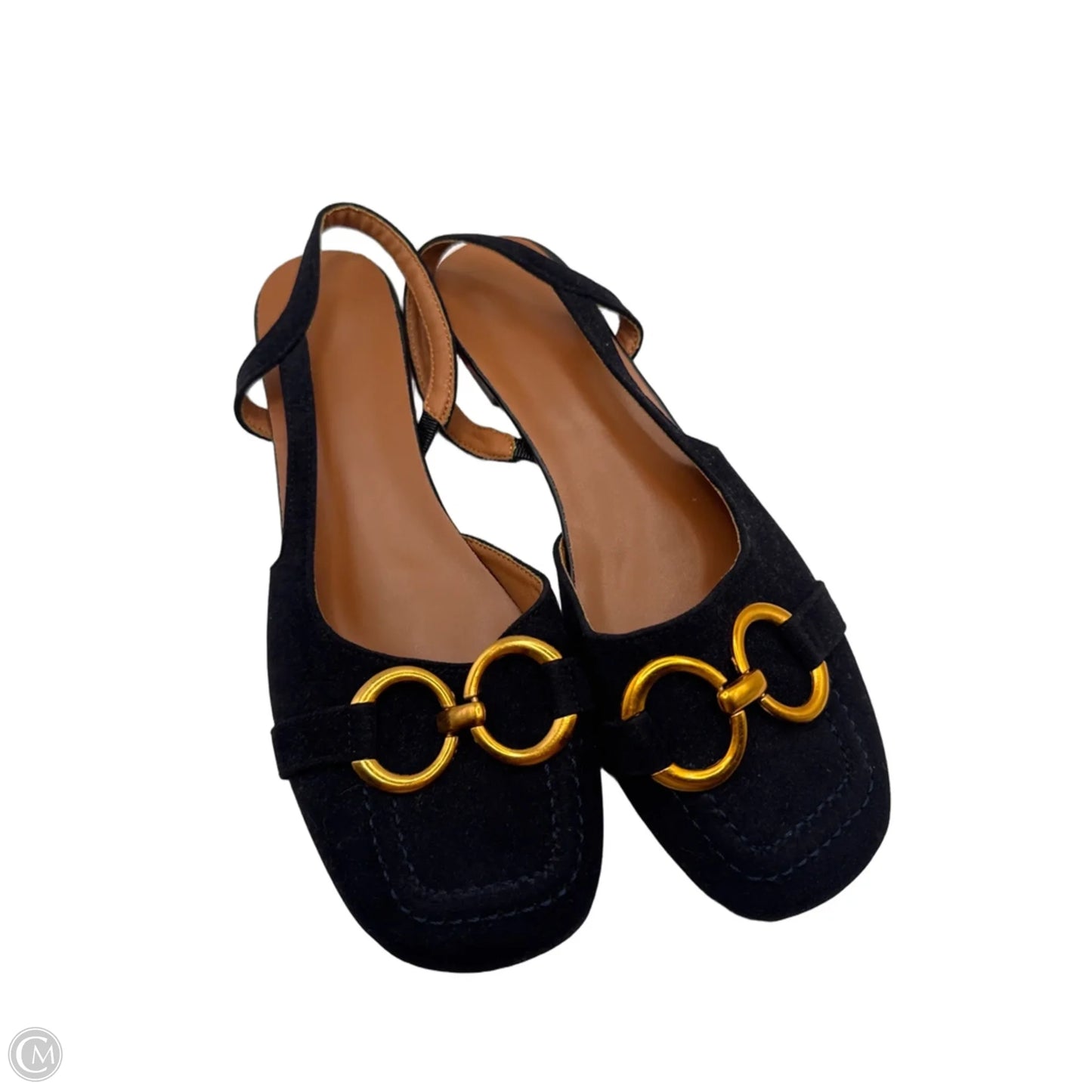 Shoes Flats By Clothes Mentor In Blue, Size: 10