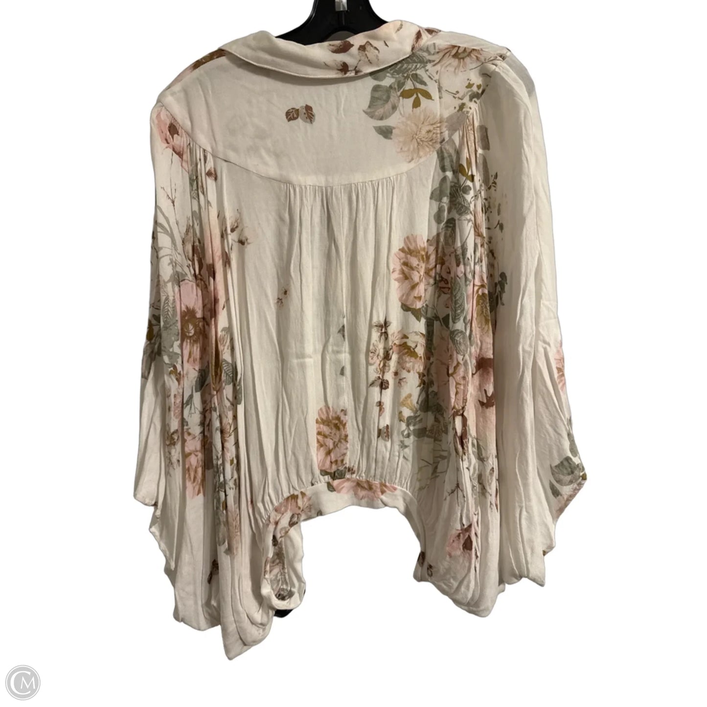 Top Short Sleeve By Mystree In White, Size: S