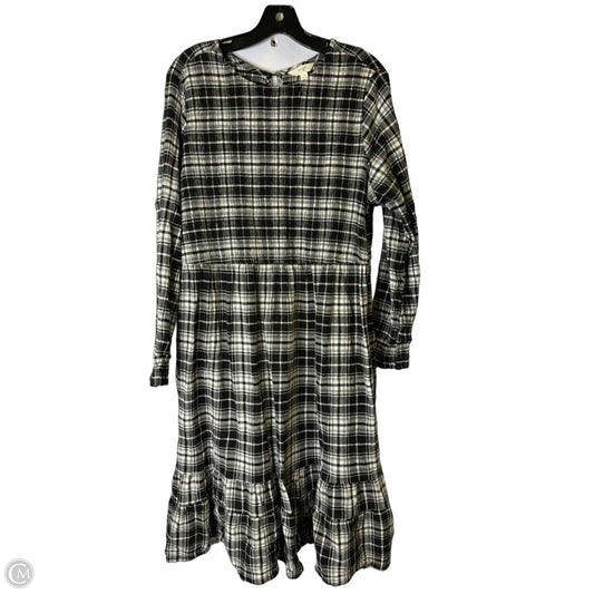 Dress Casual Midi By Terra & Sky In Black, Size: 2x