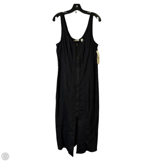 Dress Casual Midi By Universal Thread In Black, Size: 12