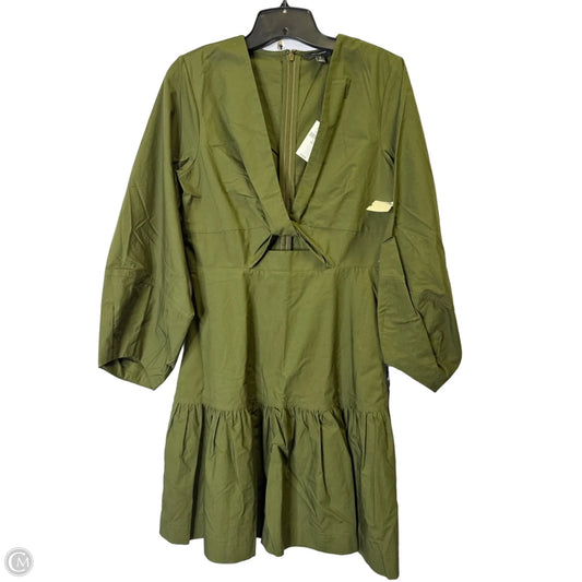 Dress Casual Short By Banana Republic In Green, Size: 6TALL