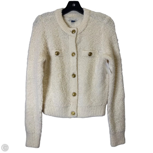 Sweater Cardigan By American Eagle In Cream, Size: Xs
