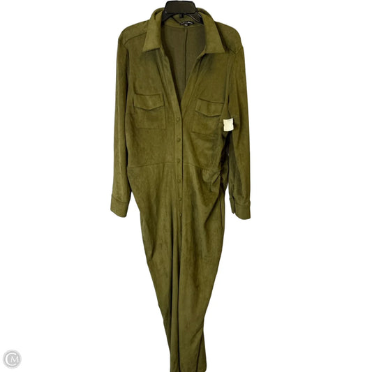 Dress Casual Maxi By Fashion Nova In Green, Size: 2x
