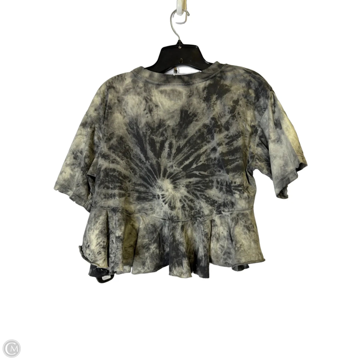 Top Short Sleeve By Bdg In Grey, Size: M