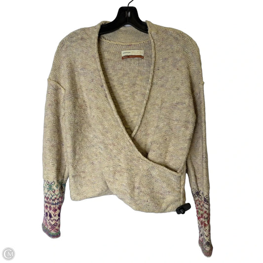Sweater By Pilcro In Tan, Size: Xs