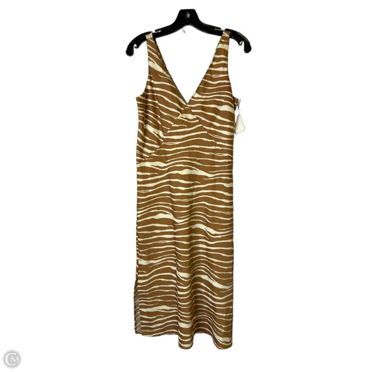 Dress Casual Midi By A New Day In Brown, Size: S