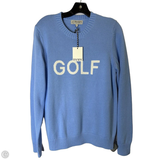 Sweater By Clothes Mentor In Blue, Size: L