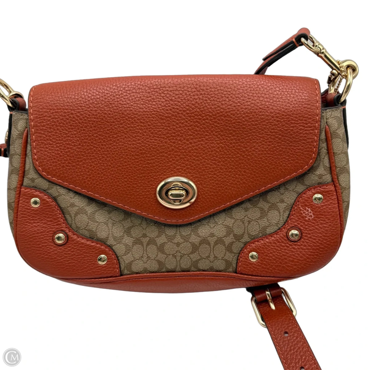 Crossbody Designer By Coach, Size: Medium