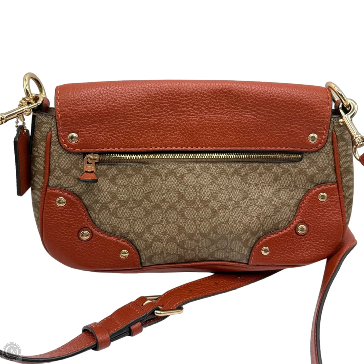 Crossbody Designer By Coach, Size: Medium