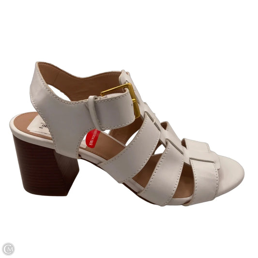 Shoes Heels Block By Cole-haan In White, Size: 7.5