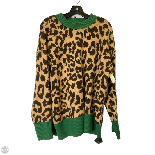 Sweater By Aerie In Animal Print, Size: M