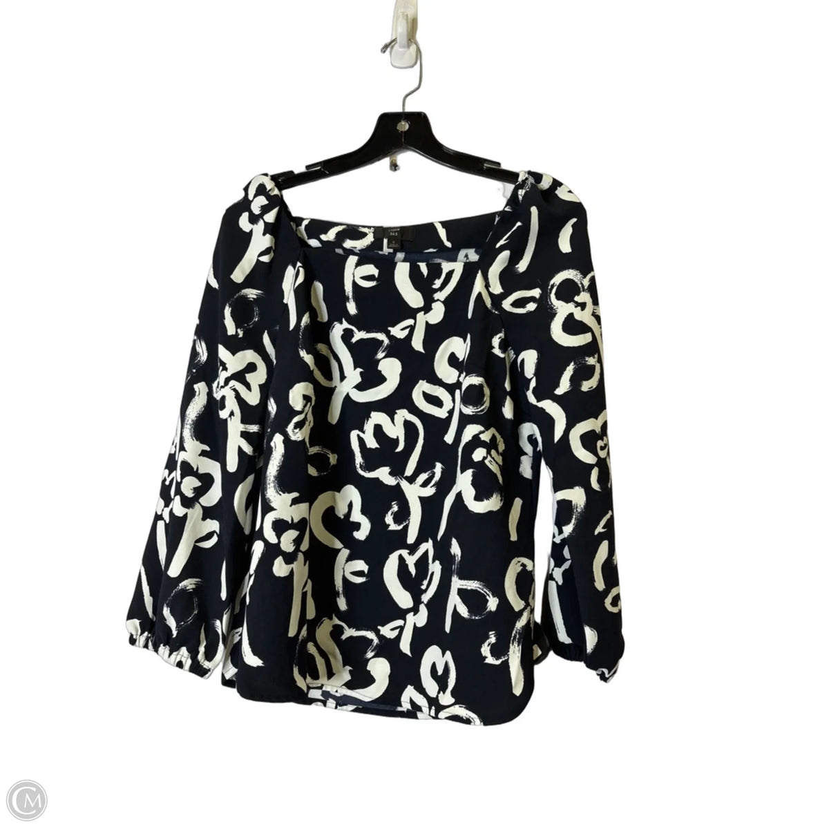 Top Long Sleeve By J. Crew In Blue, Size: 2