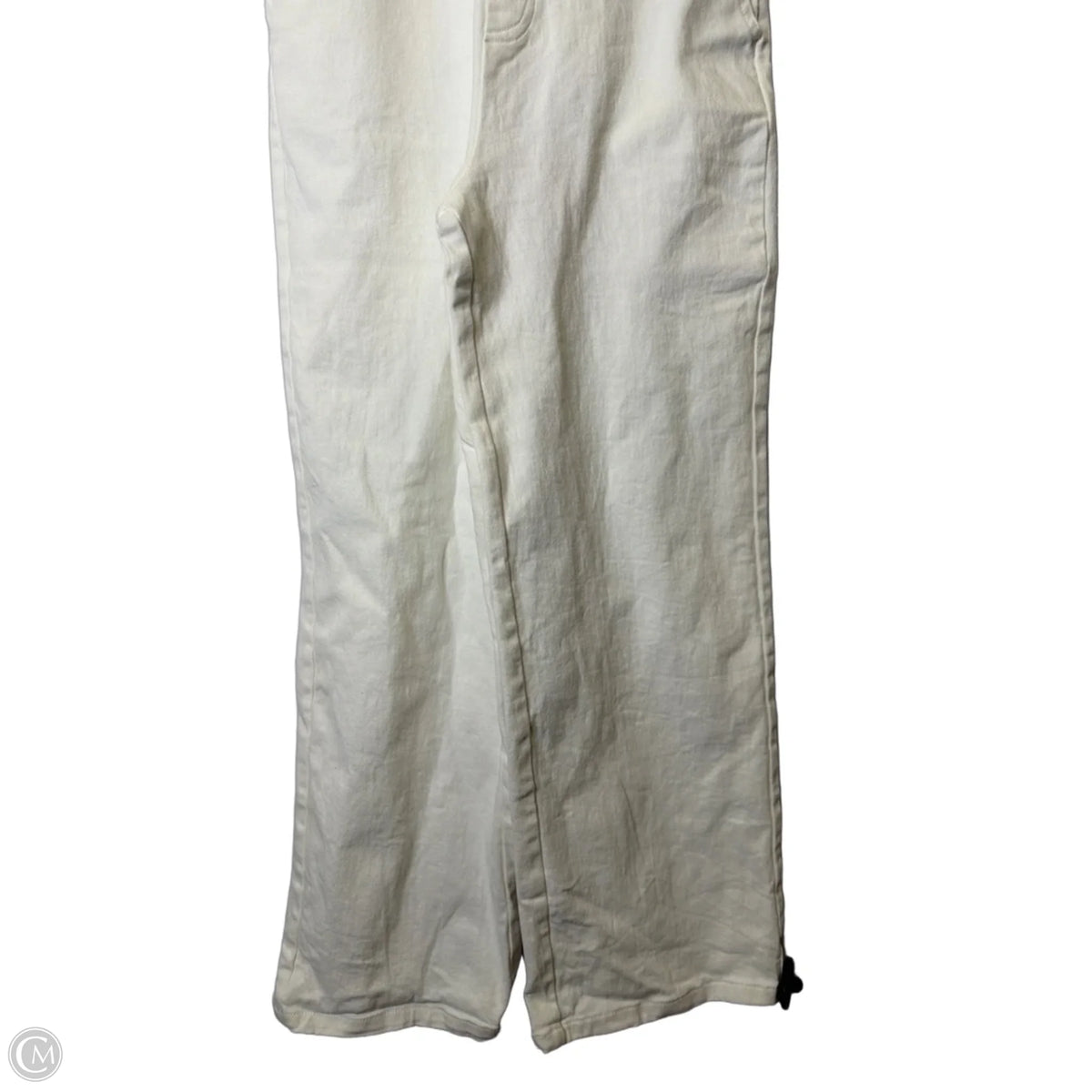 Overalls By Lulus In White Denim, Size: M
