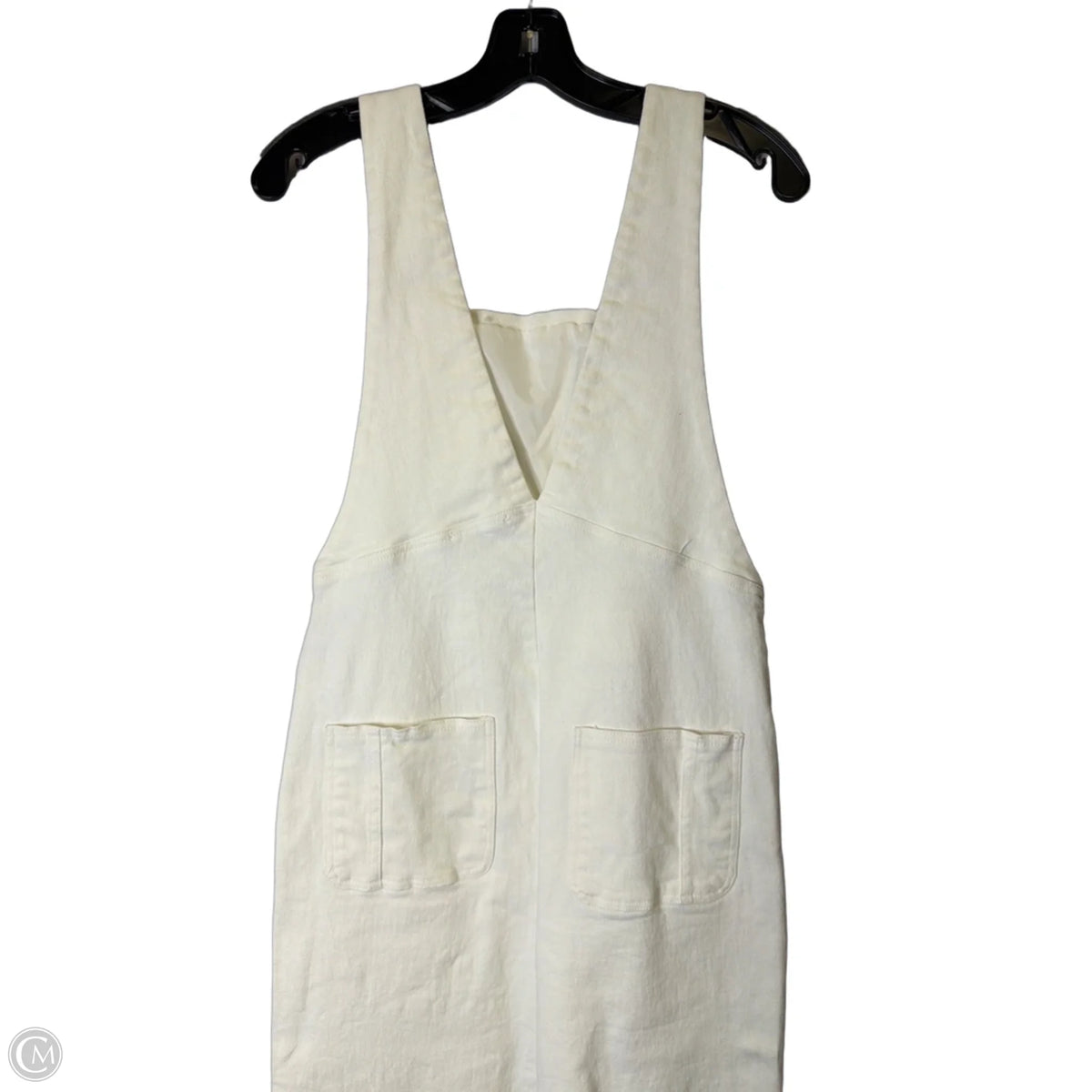 Overalls By Lulus In White Denim, Size: M