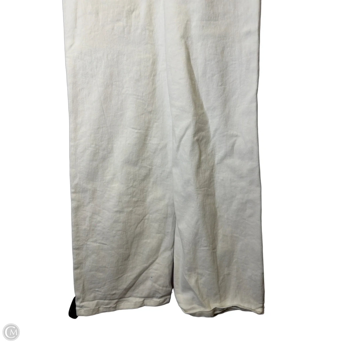 Overalls By Lulus In White Denim, Size: M