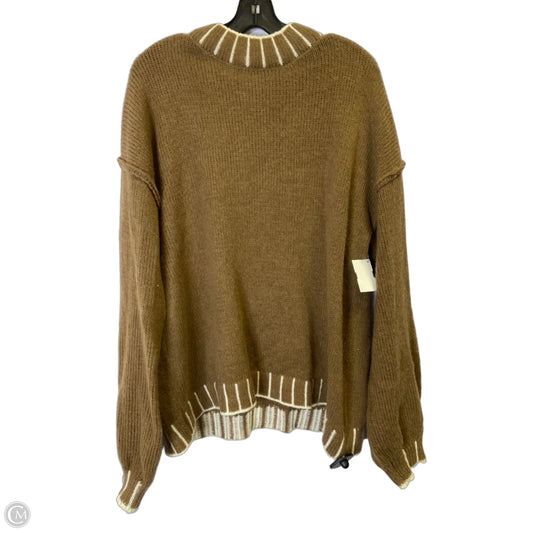 Sweater By Shein In Brown, Size: L