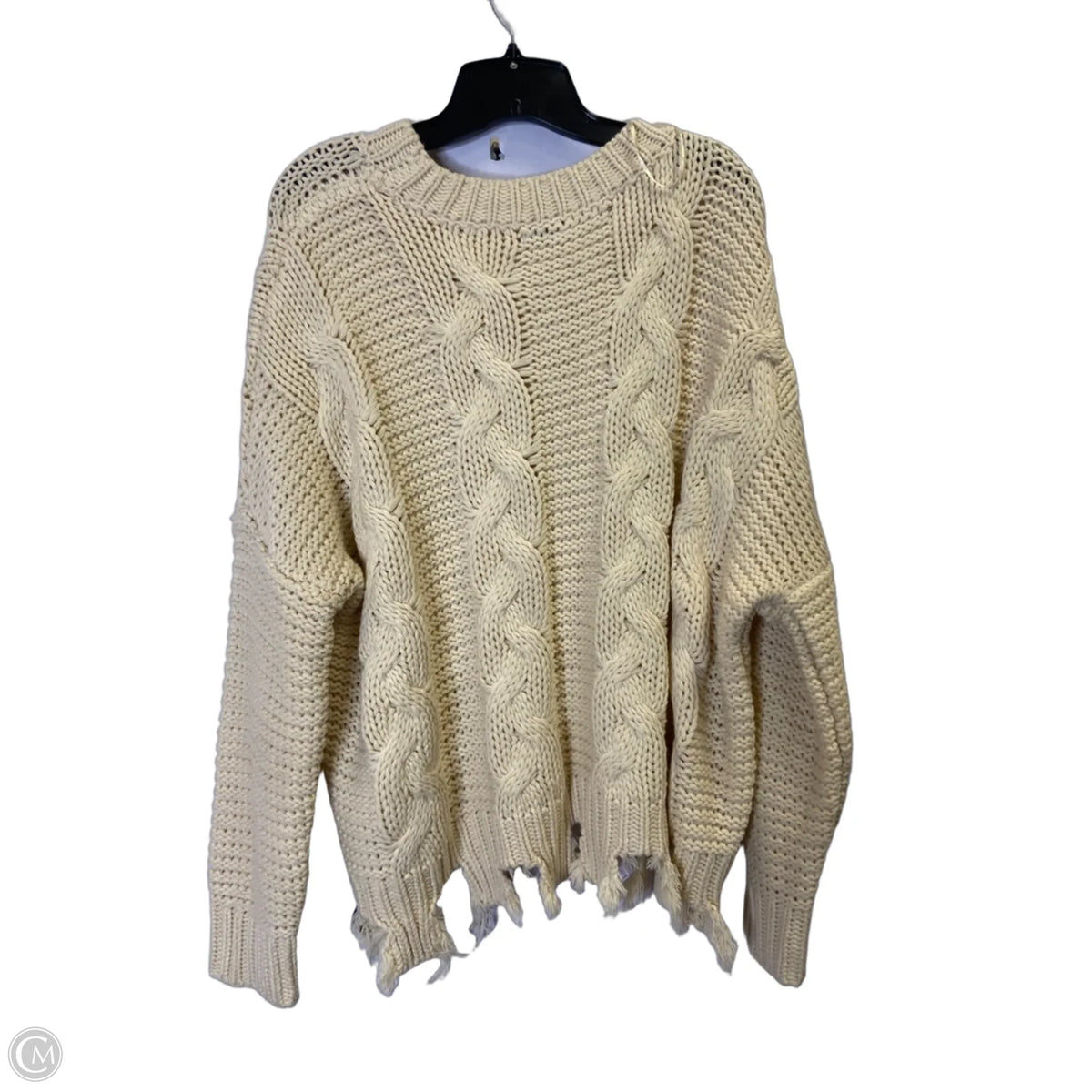Sweater By Hyfve In Cream, Size: M